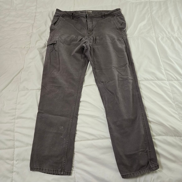 Weatherproof Vintage Other - Weatherproof Vintage Mens Relaxed Fit Pants 36x32 Grey Utility Cargo 1521740